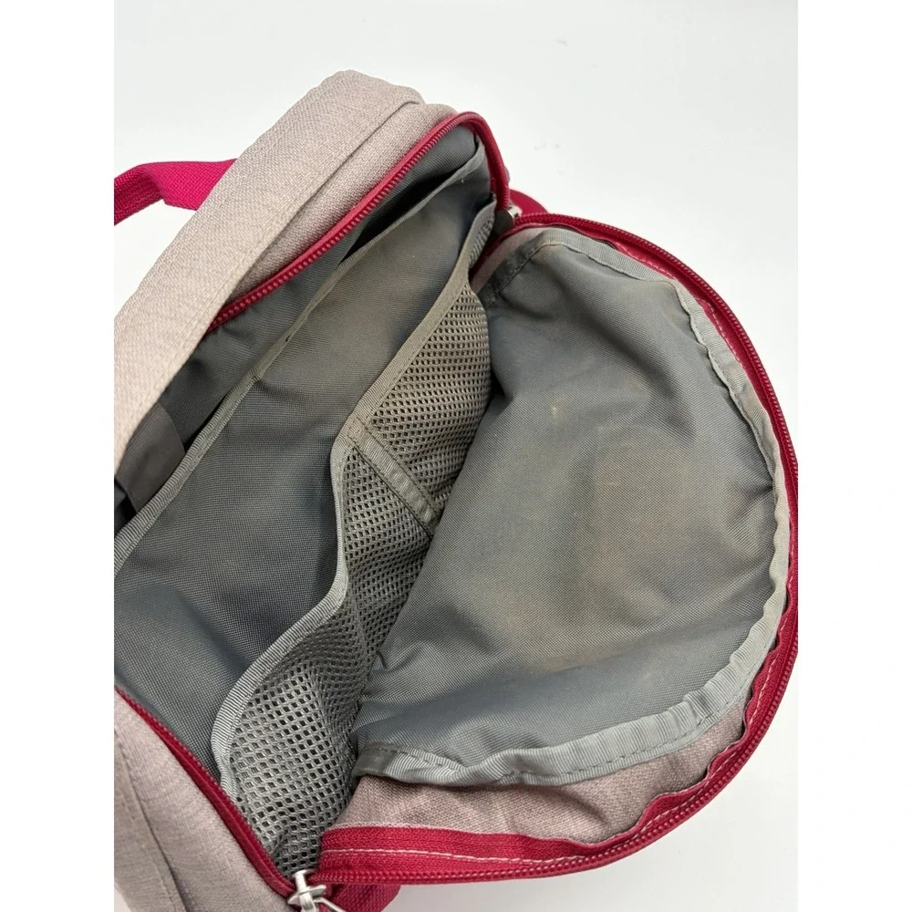 The North Face ROO Waist Fanny Pack Bag Multicolor Hiking Outdoors Gray Red Pink
